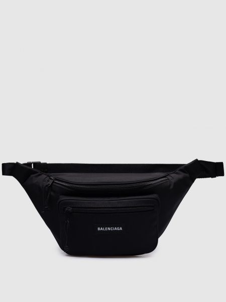 Чорна поясна сумка Balenciaga