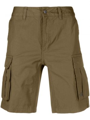Shorts cargo en coton avec poches The North Face vert