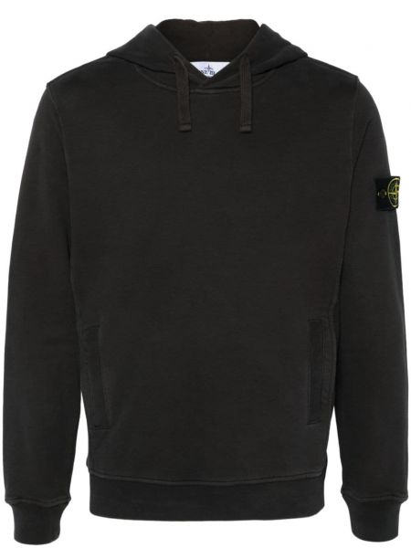 Hoodie Stone Island siyah