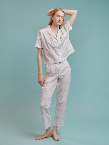 Pijama con estampado Easy Wear azul
