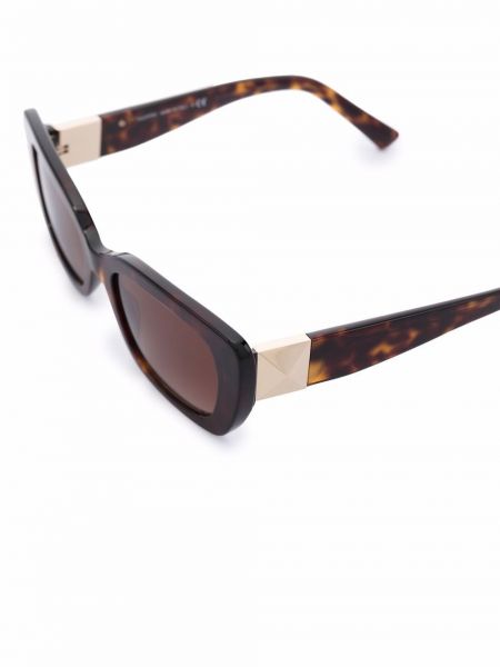 Okulary przeciwsłoneczne Valentino Eyewear brązowe