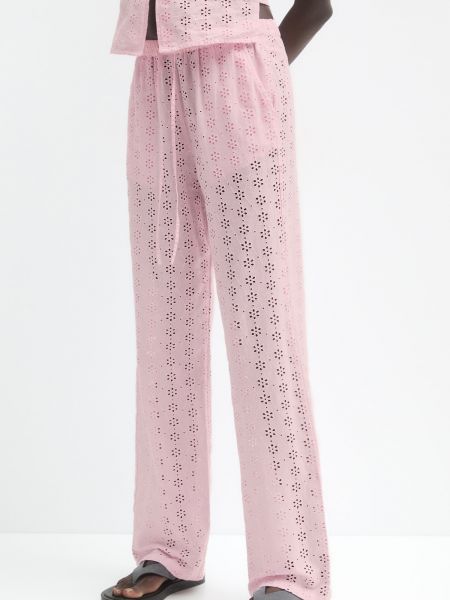 Pantaloni Pull&bear rosa