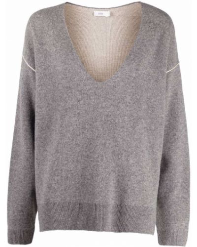 Jersey con escote v de tela jersey Closed gris