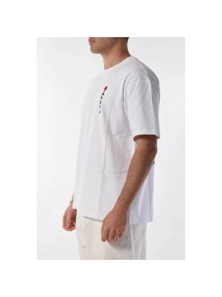 Camiseta de algodón Edwin blanco