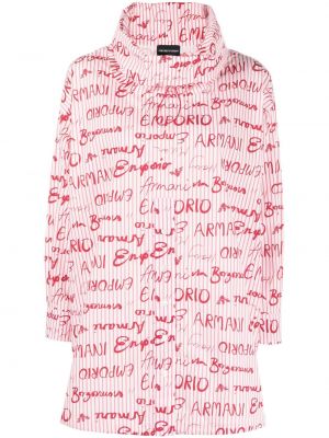 Bluse aus baumwoll mit print Emporio Armani