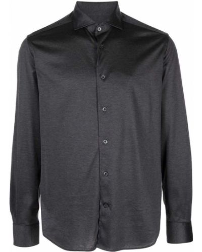 Camisa manga larga Corneliani gris