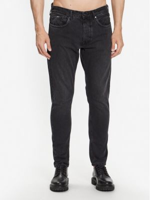 Voľné priliehavé džínsy s rovným strihom Pepe Jeans čierna