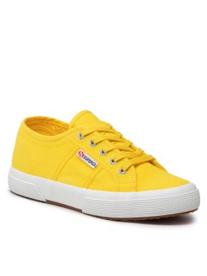 Chaussures de ville Superga jaune