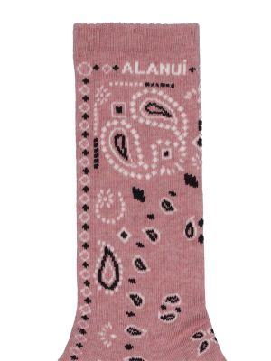 Bombažne nogavice Alanui roza