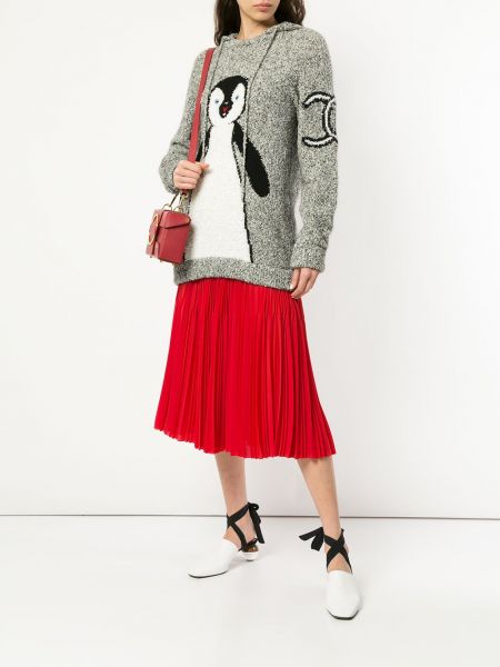 Sudadera con capucha Chanel Pre-owned gris