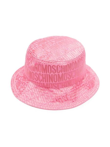 Chapeau Moschino rose