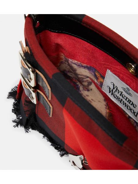 Bolsa de hombro a cuadros Vivienne Westwood