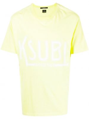 T-shirt con stampa Ksubi