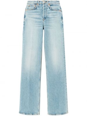 Straight leg jeans di cotone Re/done