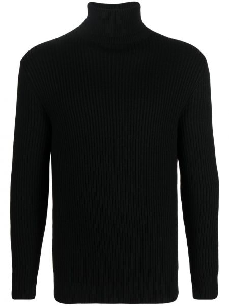 Vilnonis džemperis Tagliatore juoda