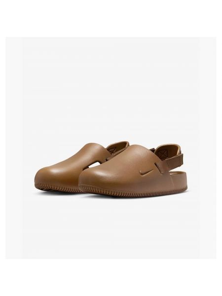 Тапочки Nike коричневые