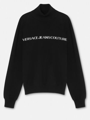 Свитер Versace Jeans Couture черный