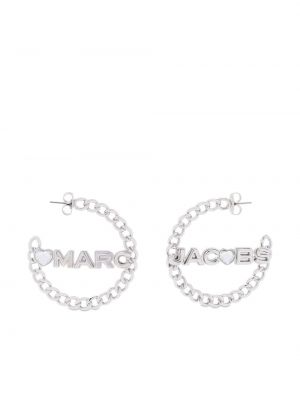 Σκουλαρίκια Marc Jacobs ασημί