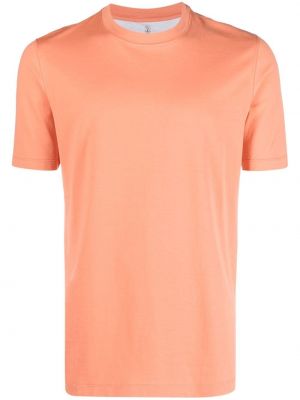 T-shirt Brunello Cucinelli orange