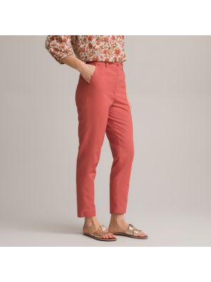 Pantalones de lino de algodón Anne Weyburn