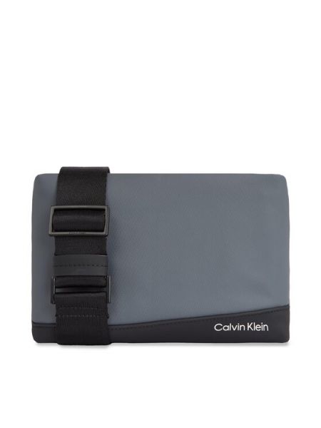Сіра сумка через плече Calvin Klein