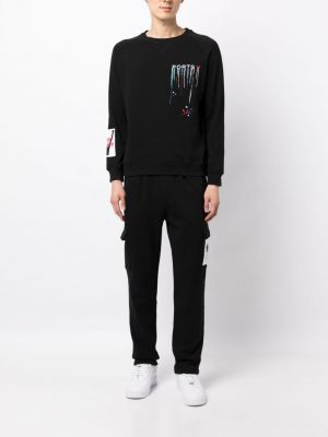 Sweatshirt mit print Ports V schwarz
