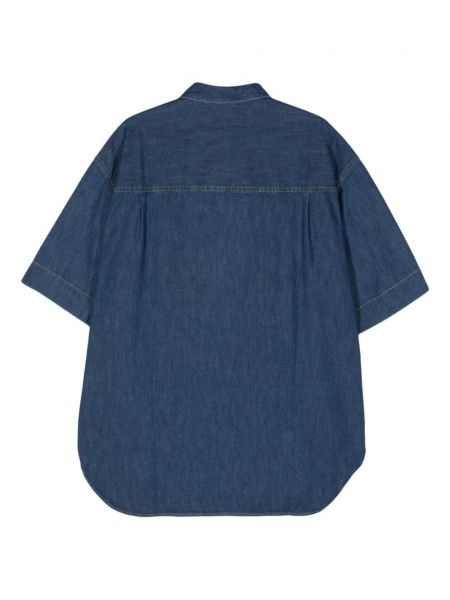 Džinsiniai marškiniai Studio Nicholson mėlyna