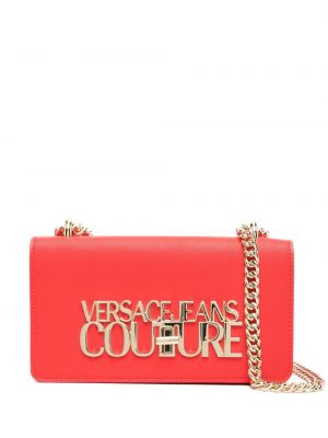 Чанта през рамо Versace Jeans Couture червено