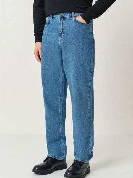Прямые джинсы Baon голубые