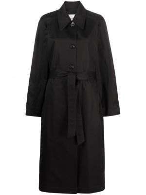 Mantel mit geknöpfter Low Classic schwarz