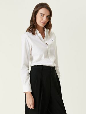 Белая рубашка Polo Ralph Lauren
