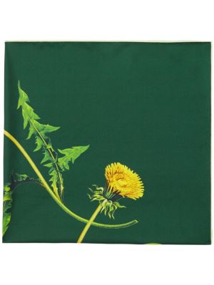Geblümt schal mit print Burberry grün