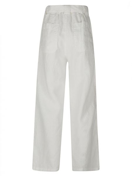 Pantaloni di lino Sarahwear bianco