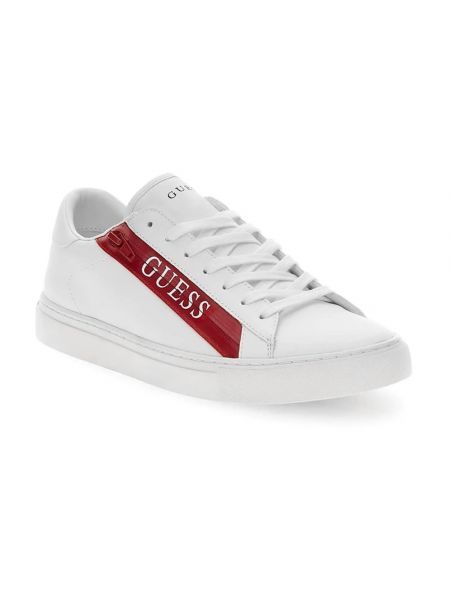Sneakersy z nadrukiem Guess białe