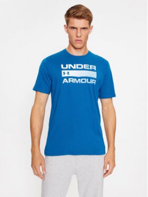 T-shirt large Under Armour bleu