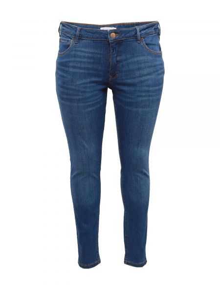 Skinny fit džínsy Tom Tailor Women + modrá
