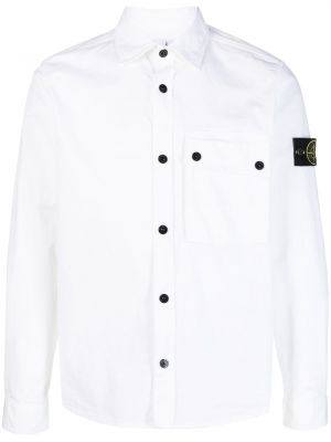 T-shirt Stone Island vit