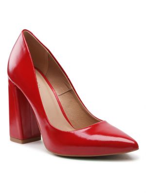 Ниски обувки Wojas червено