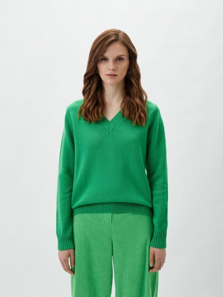 Пуловер 6pm зеленый