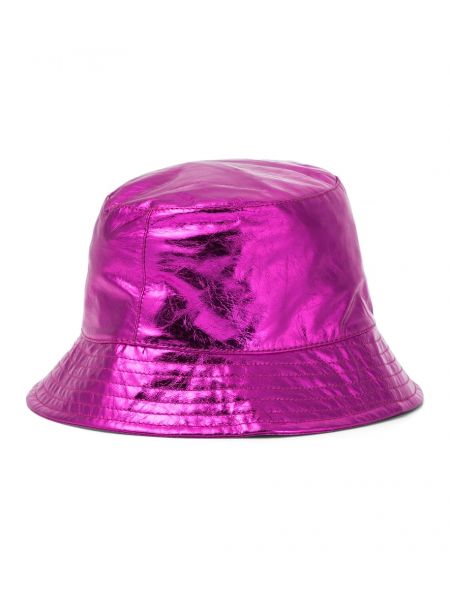 Sombrero de cuero Isabel Marant rosa