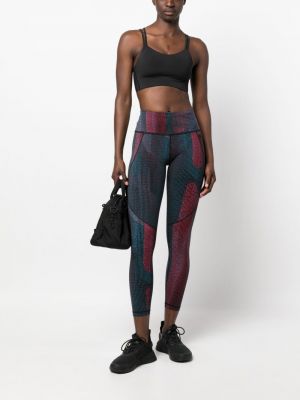Pantalon de sport à imprimé à motifs abstraits Sweaty Betty noir