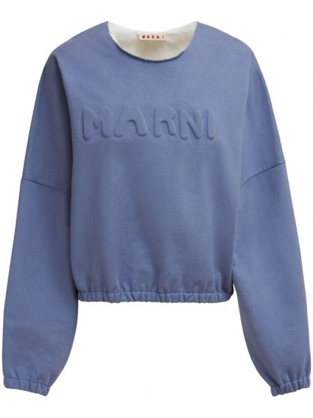 Sweatshirt Marni blå