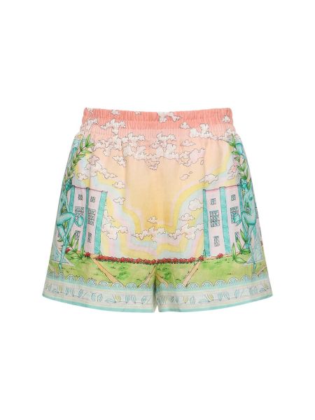 Shorts i linne Casablanca rosa