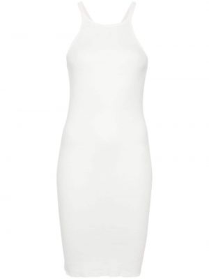 Mini šaty Rick Owens Drkshdw bílé