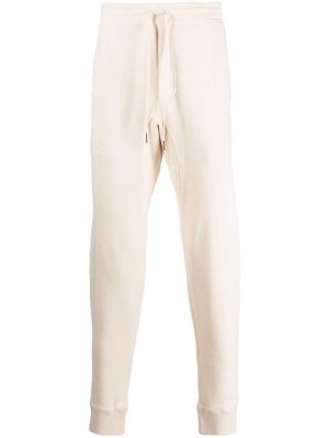 Bavlnené slim fit priliehavé teplákové nohavice Tom Ford