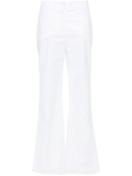 Панталон Alberta Ferretti бяло