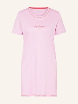 Koszula nocna casual Schiesser różowa