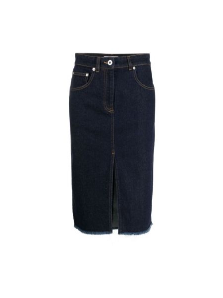 Spódnica jeansowa Lanvin niebieska