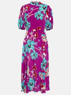 Midi kleita ar ziediem Diane Von Furstenberg