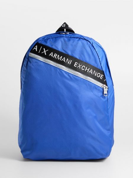 Plecak Armani Exchange niebieski